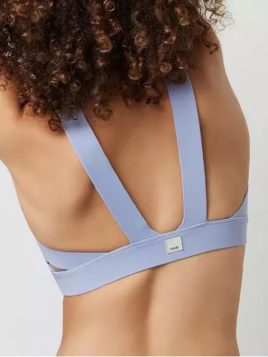 Vuori Other - Vuori Stride Blue Strappy Sports Bra, Large